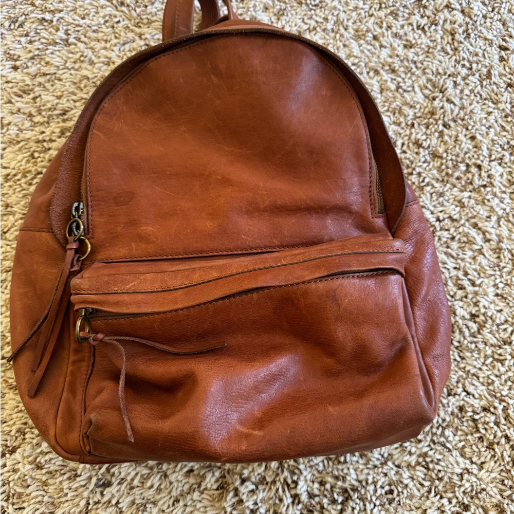 Madewell The Lorimer Leather Backpack